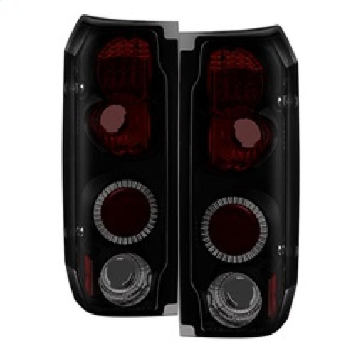 SPYDER Spyder Ford F150 87-96/Ford Bronco 88-96 Euro Style Tail Lights Black Smoke ALT-YD-FF15089-BSM - 5078155