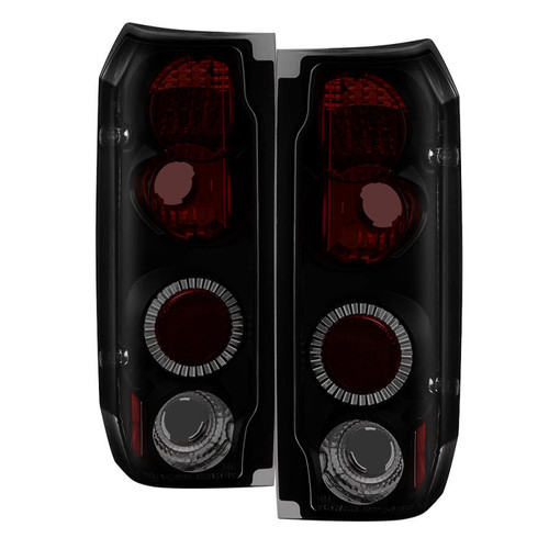 SPYDER Spyder Ford F150 87-96/Ford Bronco 88-96 Euro Style Tail Lights Black Smoke ALT-YD-FF15089-BSM - 5078155