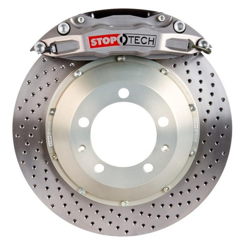 Stoptech StopTech VW 12-14 Golf R Front BBK ST-40 Trophy Calipers 355X32 Drilled Rotors - 83.894.4700R2