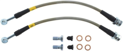 Stoptech StopTech 2015 VW Golf R Stainless Steel Rear Brake Lines - 950.33521
