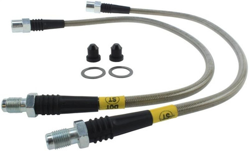 Stoptech StopTech 00-04 BMW M5 E39 SS Front Brake Lines - 950.34003