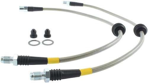 Stoptech StopTech 08-09 BMW M3 E92 SS Front Brake Lines - 950.34019