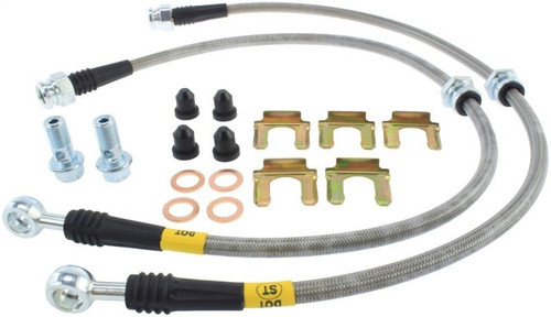 Stoptech StopTech Evo 8 and 9 Stainless Steel Front Brake lines - 950.46005