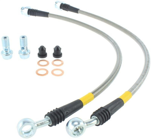 Stoptech StopTech 97-03 Chevrolet Corvette Stainless Steel Front Brake Line Kit - 950.62000