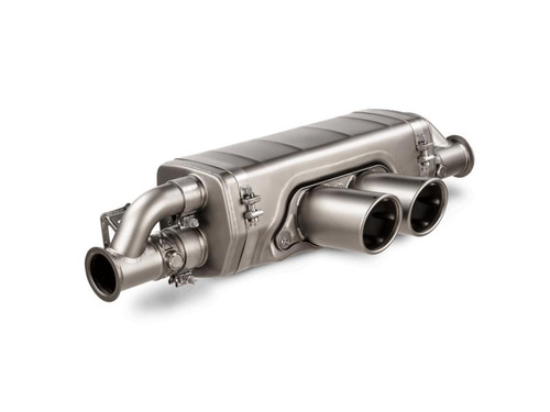 Akrapovic 21-22 Porsche 911 GT3 992 Slip-On Race Line Titanium w/Titanium Tips - S-PO/TI/23