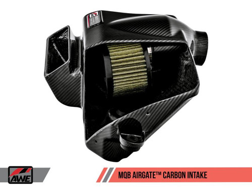 Awe Tuning AWE Tuning VW GTI/Golf R MK7 1.8T/2.0T 8V MQB Carbon Fiber AirGate Intake w/o Lid - 2660-15260