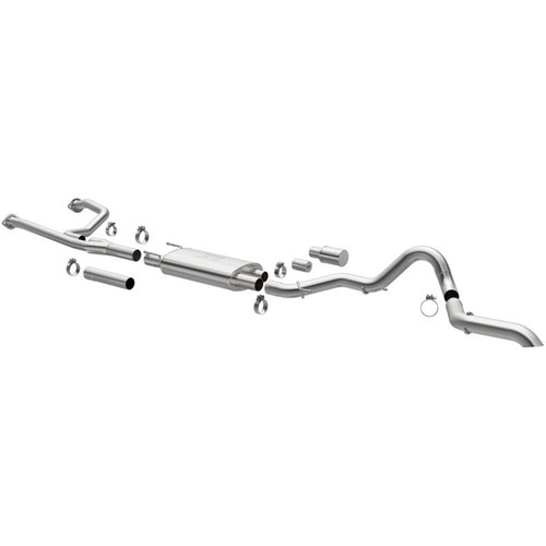 Magnaflow 22 Toyota Tundra Overland Series 3in Single Straight Passenger Side Rear Cat-Back Exhaust - 19604