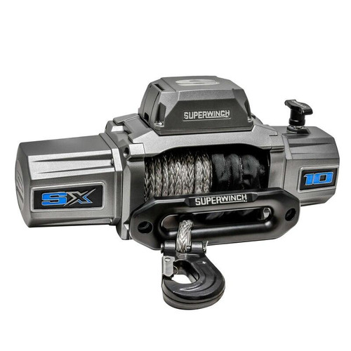 Superwinch Superwinch 10000 LBS 12 VDC 3/8in x 80ft Synthetic Rope SX 10000 Winch - 1710201