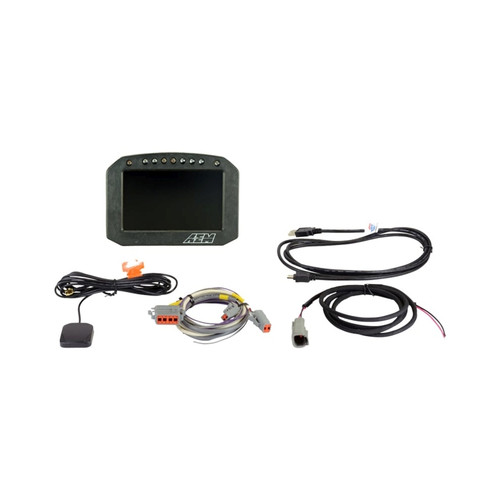 AEM CD-5G Carbon Flush Digital Dash Display w/ Internal 20Hz GPS & Antenna - 30-5602F Photo - Primary