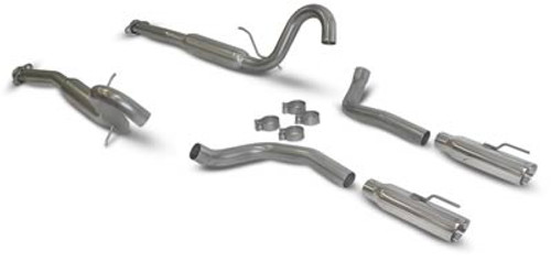 SLP 1999-2004 Ford Mustang 4.6L LoudMouth II Cat-Back Exhaust System - M31007A