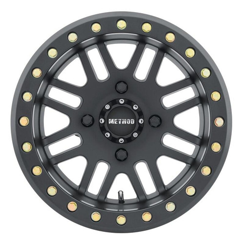 Method Wheels Method MR406 UTV Beadlock 15x8 44/0mm Offset 4x136 106mm CB Matte Black w/BH-H24100 Wheel - MR40658047544B