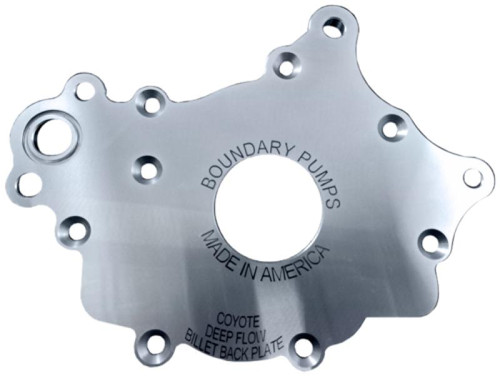  Boundary 2011+ Ford Coyote (All Types) V8 Billet Pump Plate - CM-BBP 