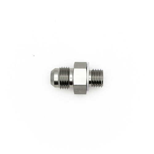  DeatschWerks 6AN Male Flare To M12 X 1.5 Male Metric Adapter  (Incl. Crush Washer) - 6-02-0613 