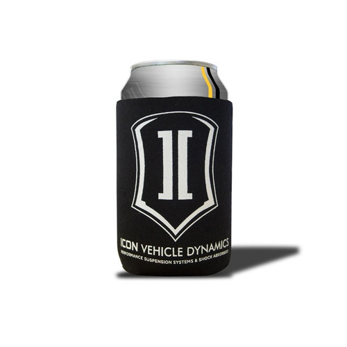  ICON Black Koozie w/Shield - ICON-KOOZIE 