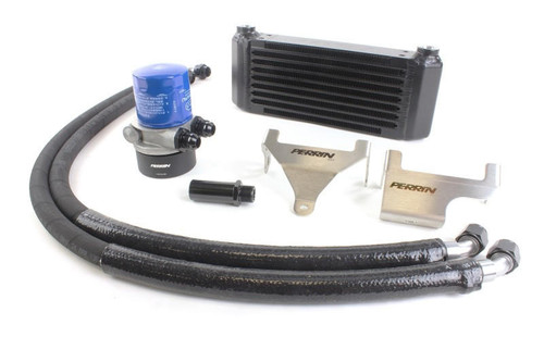 Perrin Performance Perrin 15-21 Subaru WRX Oil Cooler Kit w/PERRIN Core - PSP-OIL-111 