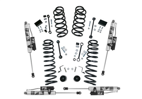 Superlift 18-22 Jeep Wrangler JL (NO Mojave) 4WD 2.5in Dual Rate Coil Lift Kit w/Fox 2.0 Res Shocks - K185FX Photo - Primary