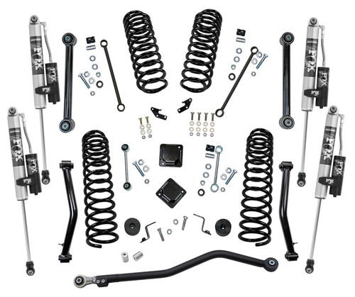 Superlift 20-22 Jeep Gladiator JT (NO Mojave) 4WD 4in Dual Rate Coil Lift Kit w/Fox 2.0 Res Shocks - K196FX Photo - Primary