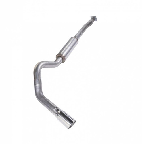 Pypes Performance Exhaust Cat Back Exhaust System 11-20 Ford F150 Single Side Exit 4 in Intermediate And Tail Pipe Violator Muffler/Hardware/5 in Polished Tip Incl Natural Finish 409 Stainless Steel Pypes Exhaust