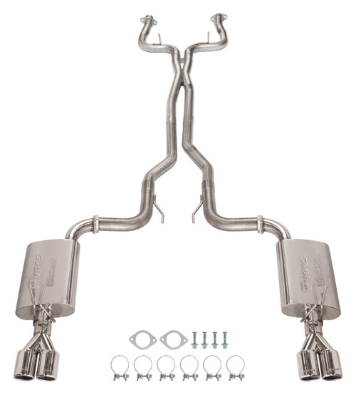 Pypes Performance Exhaust 2008-2009 G8 Cat Back Violator Exhaust System With Quad Tips 304/409 Stainless SGG63V