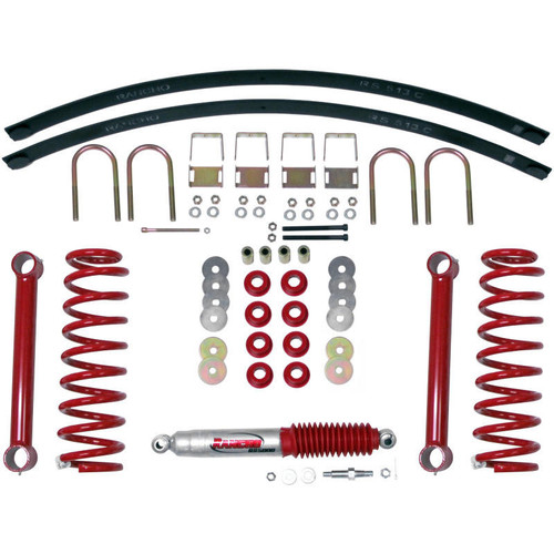 Rancho 07-17 Jeep Wrangler Fr and R Suspension System Component - Box One - RS66102B-1