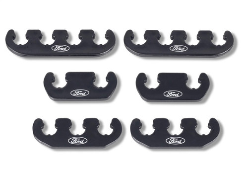 Ford Racing Wire Dividers 4 to 3 to 2 - Black w/ White Ford Logo - 302-641 Photo - Unmounted