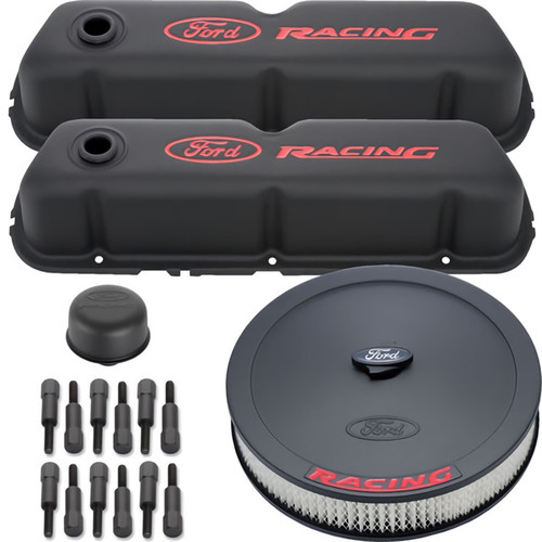 Ford Racing Complete Dress Up Kit Black Crinkle Finish - 302-500 Photo - Primary