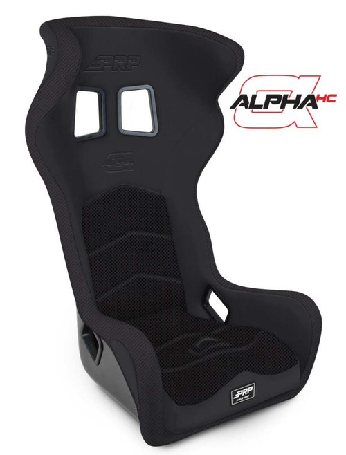 PRP Seats PRP Alpha Head Containment Composite Seat- Black - A40-201