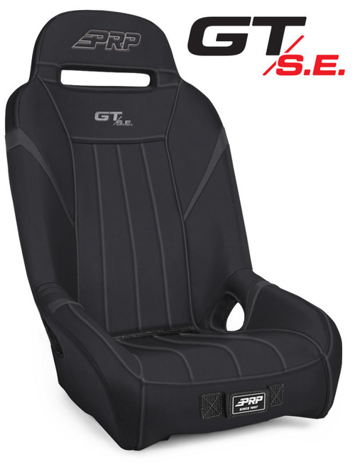 PRP Seats PRP GT/SE 1In Extra Wide Suspension Seat- Black / Dark Grey - A5709-291