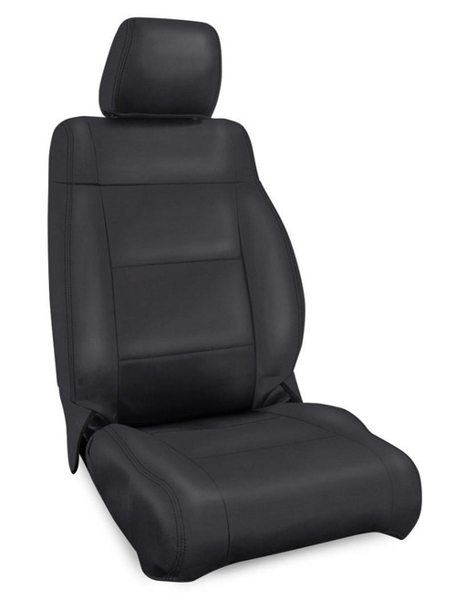 PRP Seats PRP 11-12 Jeep Wrangler JK Front Seat Covers/2 door or 4 door Pair - All Black - B019-02