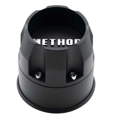 Method Wheels Method Cap 1717 - 108mm - Black - Push Thru - CP-1717B114-S1