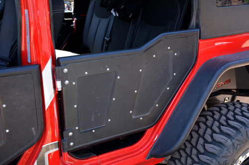 DV8 Offroad 07-18 Jeep Wrangler Jk Rock Doors - RDSTTB-01R