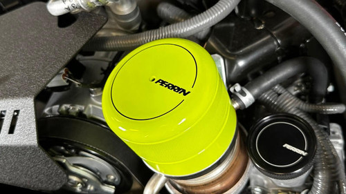 Perrin Performance Perrin 2015 Subaru WRX/STI Oil Filter Cover - Neon Yellow - PSP-ENG-716NY