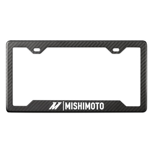 Mishimoto Carbon Fiber License Plate Frame - Matte - MMPROMO-FRAME-CF-M