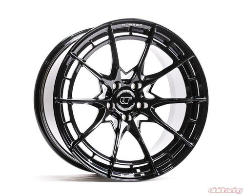 Vivid Racing VR Forged D03-R Wheel Gloss Black 19x8.5 +27mm 5x112 - VR-D03R-1985-27-5112-GBLK 