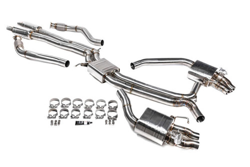 Vivid Racing VR Performance Audi RS7/RS6 Stainless Valvetronic Exhaust System with Carbon Tips - VR-RS7C7-170S 