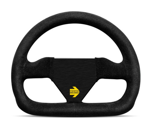 MOMO Momo MOD12 Steering Wheel 250 mm -  Black Suede/Black Spokes - R1922/25S 