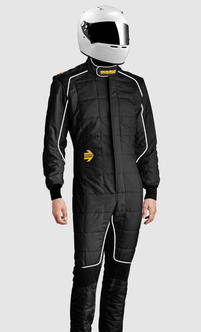 MOMO Momo Corsa Evo Driver Suits Size 52 (SFI 3.2A/5/FIA 8856-2000)-Black - TUCOEVOBLK52 