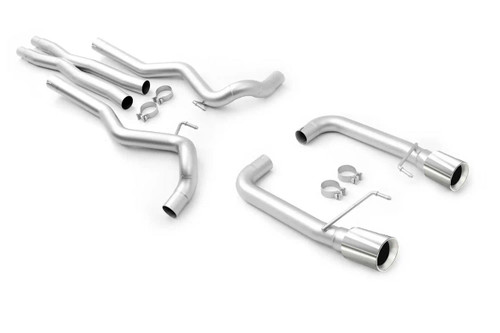 Long Tube Headers LTH Ford Mustang (’15-’17) Gen 2 Coyote Race Exhaust Cat Back System Polished Tips 