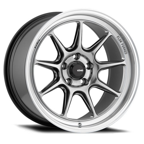  Konig Countergram 18x8.5 5x108 ET43 Hyper Chrome / Machined Lip - CT8850843C 