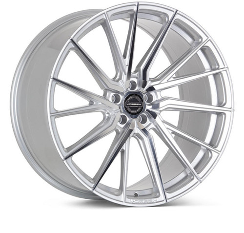  Vossen HF-4T 22x10.5 / 5x112 / ET42 / Deep Face / 66.5 - Silver Polished - Right - HF4T-2M46-R 