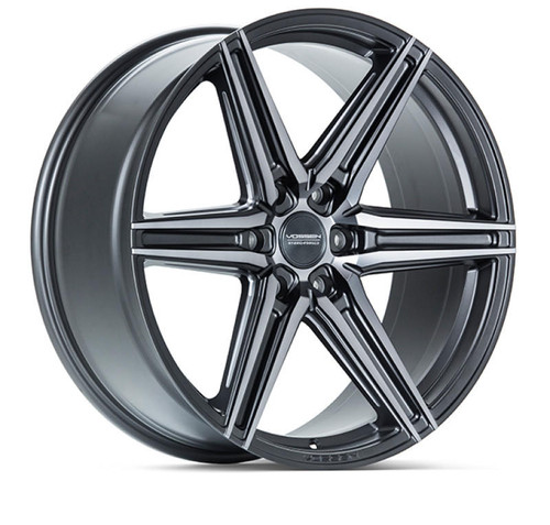  Vossen HF6-2 22x9.5 / 6x139.7- ET20 / Deep Face / 106.1 - Tinted Matte Gunmetal - HF62-2G23 