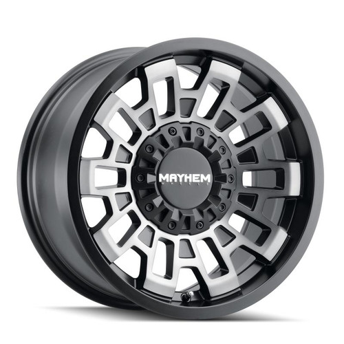  Mayhem 8113 Cortex 20x9 / 8x170 BP / 0mm Offset / 125.2mm Hub Matte Black w/ Dark Tint Wheel - 8113-2970TM 