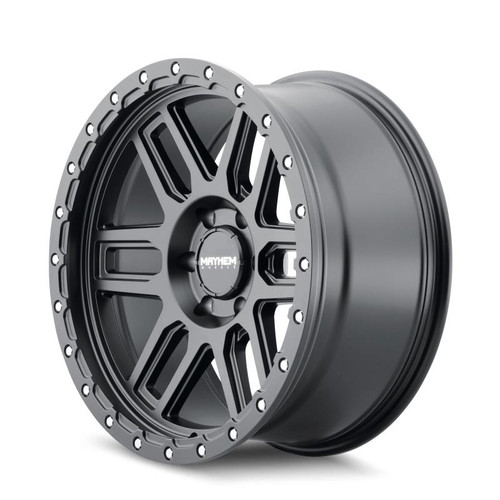 Mayhem 8304 Delta 20x9 / 5x150 BP / 0mm Offset / 110mm Hub Matte Black Wheel - 8304-2950MB 