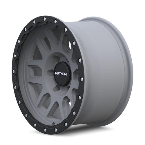  Mayhem 8304 Delta 20x9 / 5x127 BP / -12mm Offset / 78.1mm Hub Matte Gunmetal w/Matte Black Lip Wheel - 8304-2973MGT12 