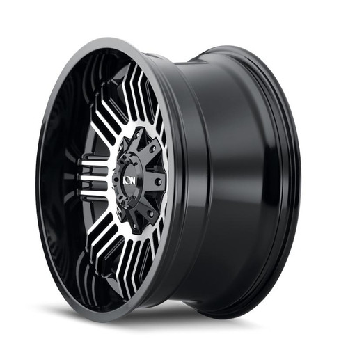 ION Wheels ION Type 144 20x10 / 6x135 BP / -19mm Offset / 106mm Hub Black/Machined Wheel - 144-2137B 