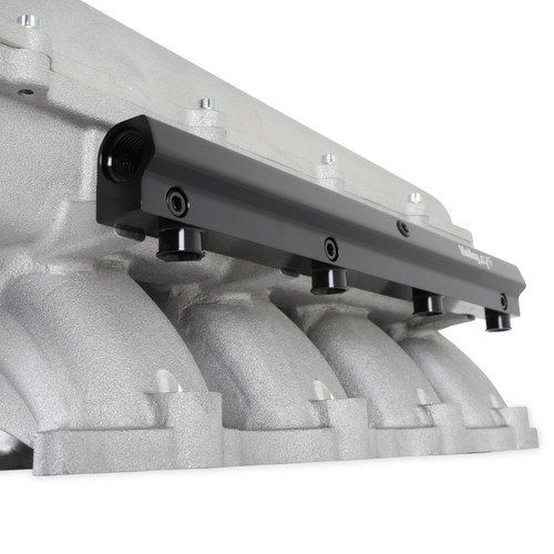 Holley EFI Ultra Lo-Ram Ford Coyote Bare Aluminum Intake Manifold 11-13 Mustang Coyote/ Voodoo/ Predator