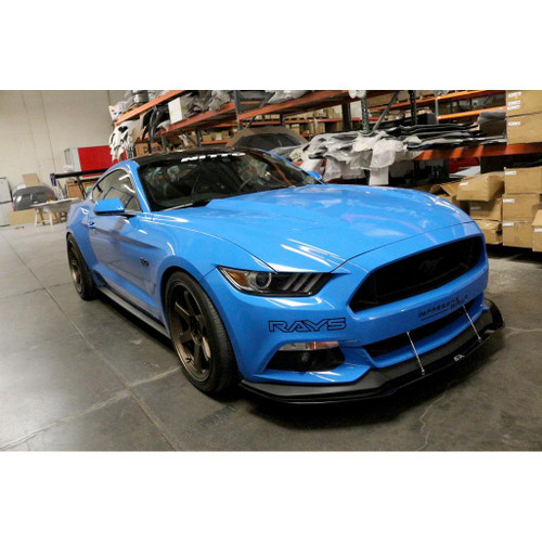 APR Performance With Performance Pack Front CF Splitter 15-17 Mustang