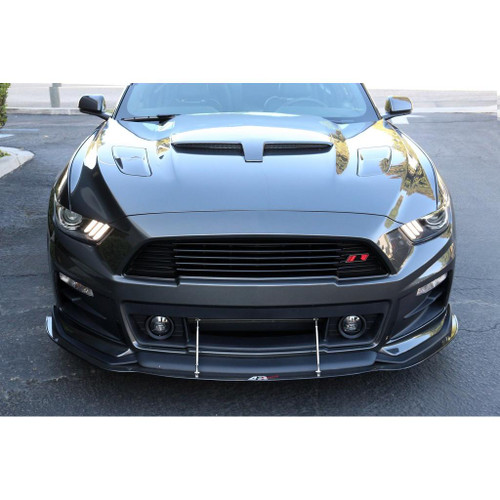 APR Performance With Roush Bumper Front CF Splitter 15-17 Mustang