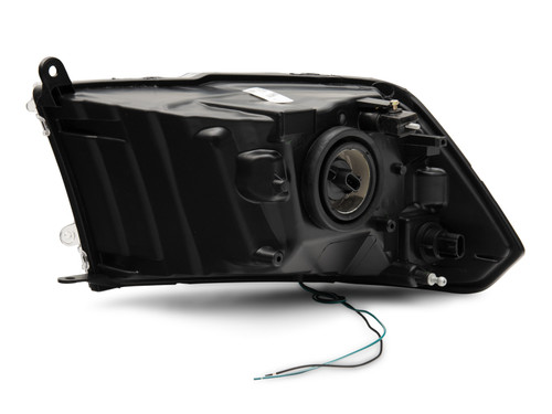 Raxiom 09-18 Dodge RAM 1500 LED Bar Headlights- Black Housing (Clear Lens) - R117803 Photo - Close Up