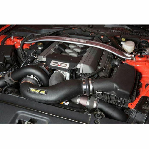 Paxton Paxton Supercharger Novi 200 Mustang 5.0L System, Air/Air Charge Cooler, 8-Rib Drive, Black 2015-2017